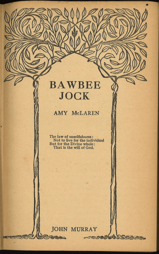 Bawbee Jock (1929) - The Bookstore