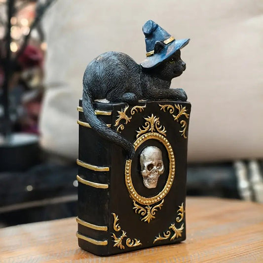 Black Cat Pookyama Figurine - The Bookstore