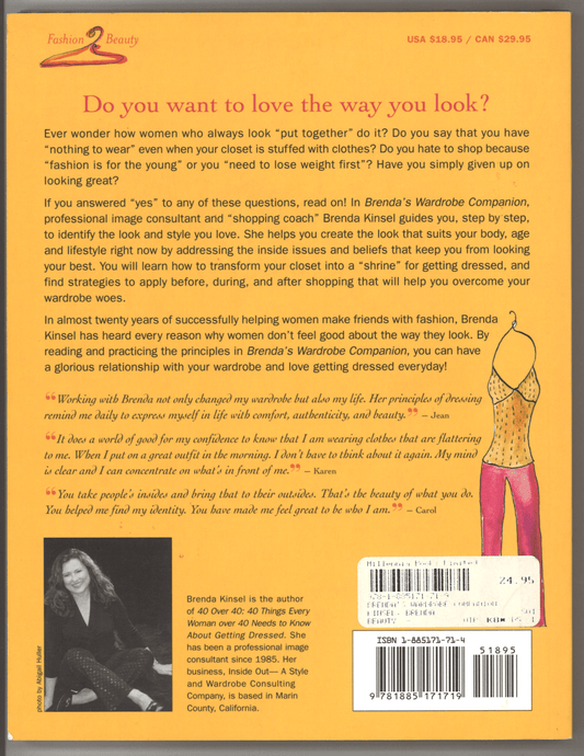 Brenda's Wardrobe Companion: A Guide to Getting Dressed from the Inside Out - The Bookstore