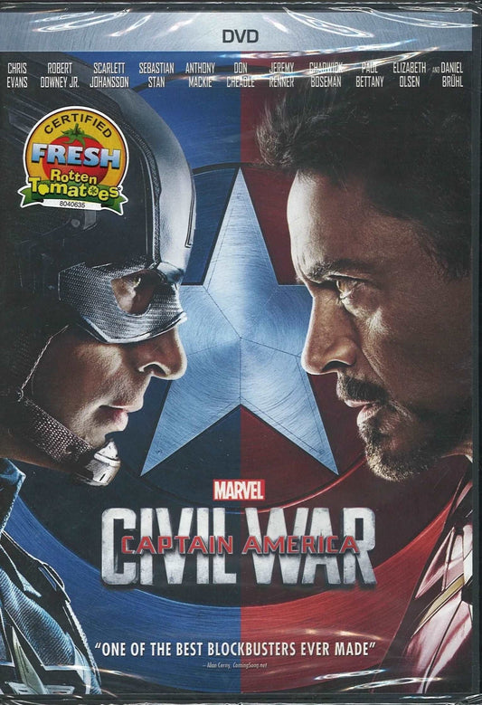 Captain America: Civil War  DVD My Store