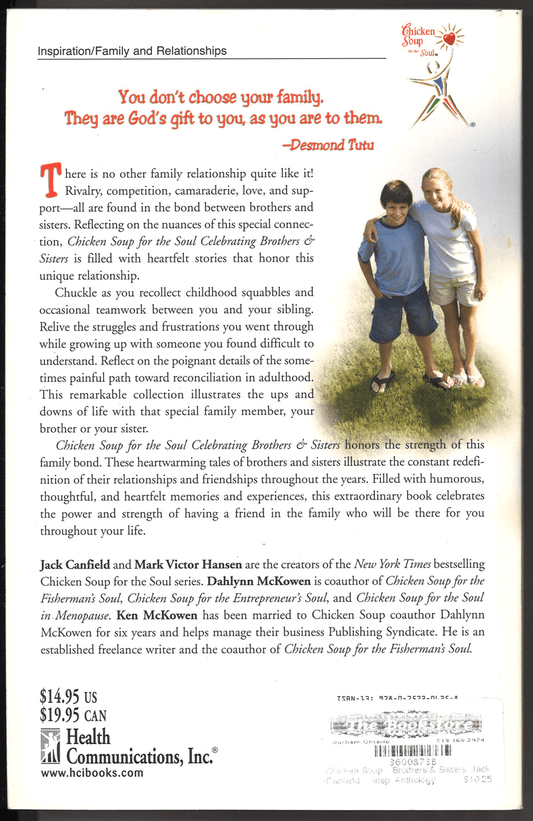 Chicken Soup for the Soul Celebrating Brothers and Sisters - The Bookstore