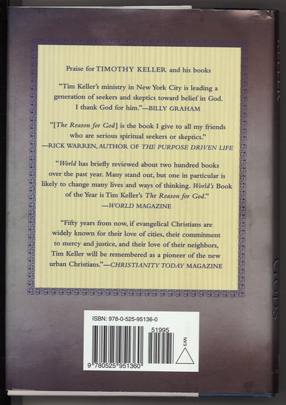 Counterfeit Gods: The Empty Promises of Money, Sex, and Power, and the Only Hope that Matters