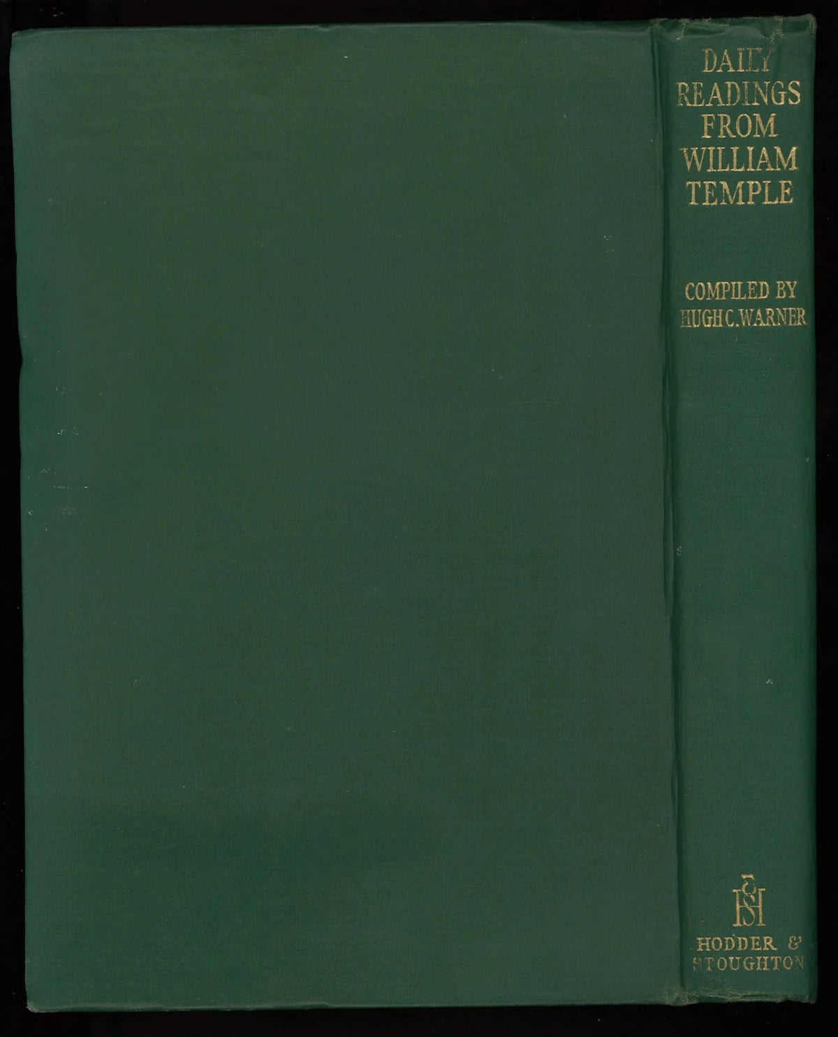 Daily Readings from William Temple - The Bookstore