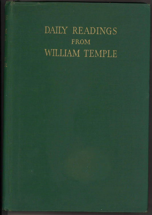Daily Readings from William Temple - The Bookstore