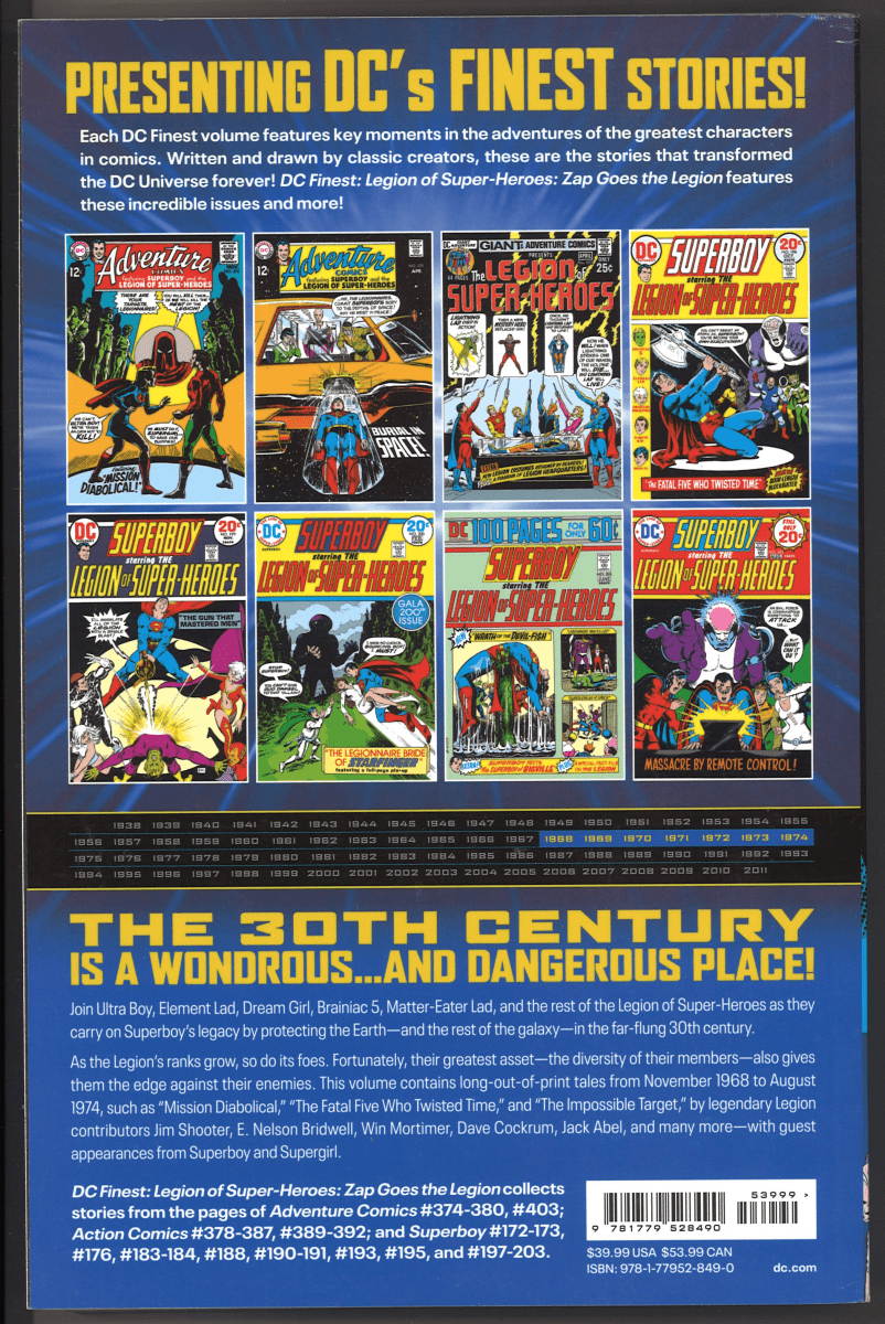 DC Finest: Legion of Super-Heroes: Zap Goes the Legion - The Bookstore