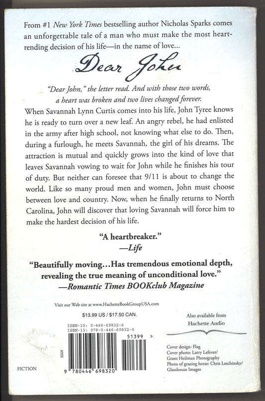 Dear John - The Bookstore