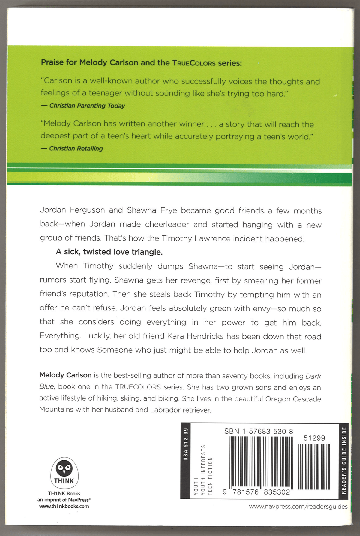 Deep Green: Color Me Jealous (True Colors Series 2) - The Bookstore