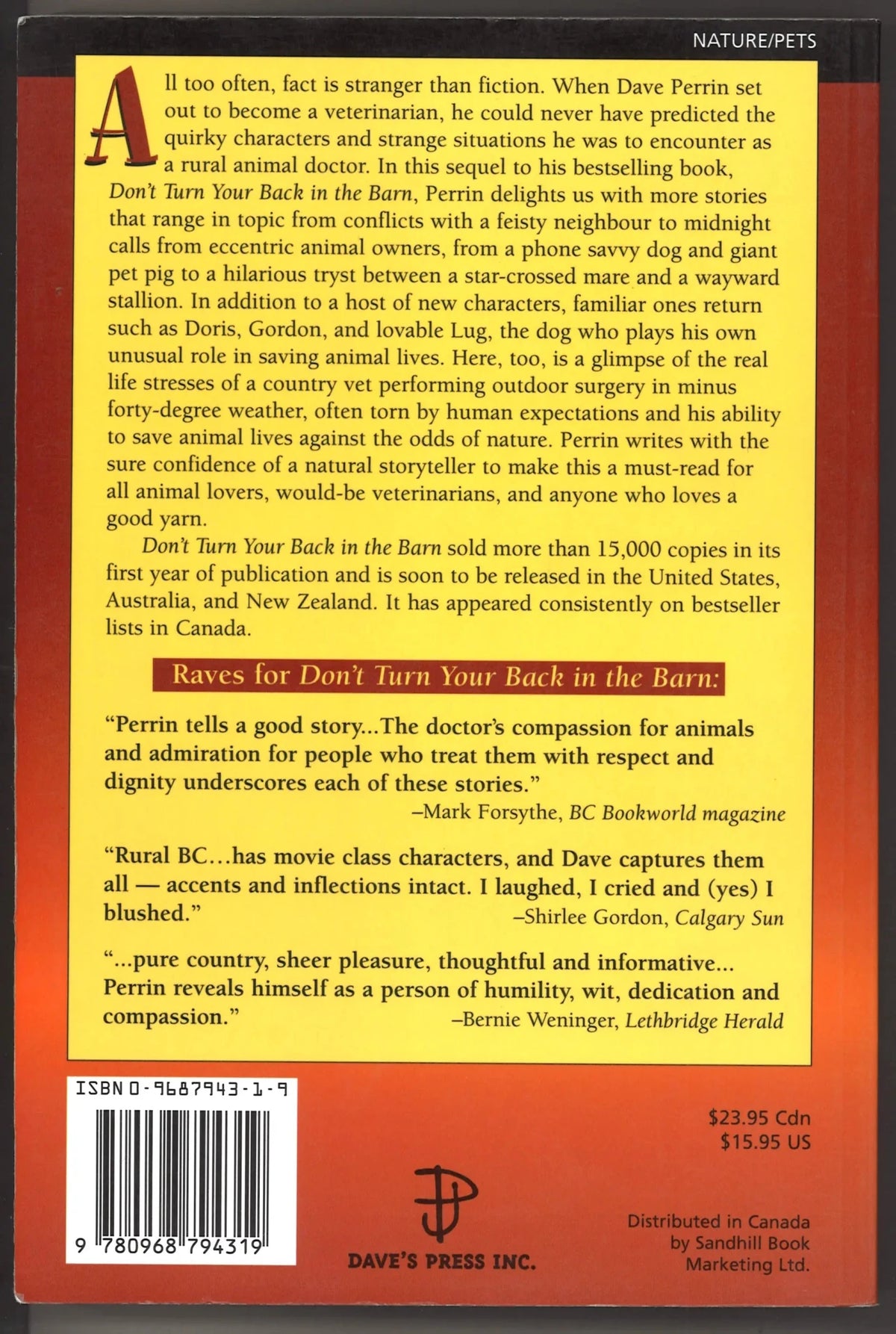 Dr. Dave's Stallside Manner: More Adventures of a Country Vet - The Bookstore