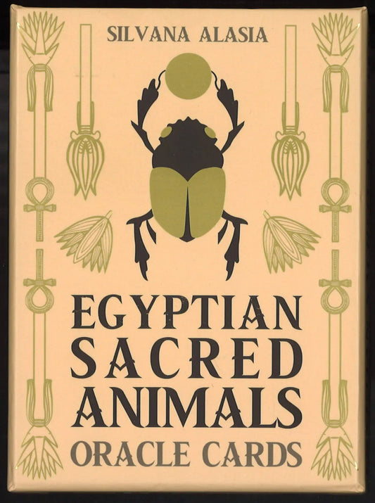 Egyptian Sacred Animals Oracle Cards - The Bookstore