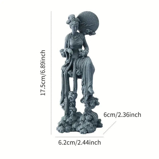 Elegant Chang'E Fairy Statue Three Thousand Goods