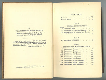 Exercises for Athletes F. A. M. Webster, J. A. Heys L.S.M.