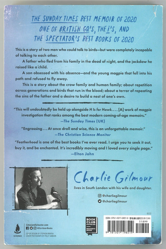 Featherhood: A Memoir of Two Fathers and a Magpie - The Bookstore