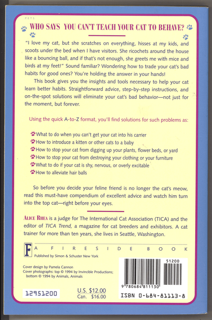 Good Cats, Bad Habits: The Complete A To Z Guide For When Your Cat Misbehaves - The Bookstore