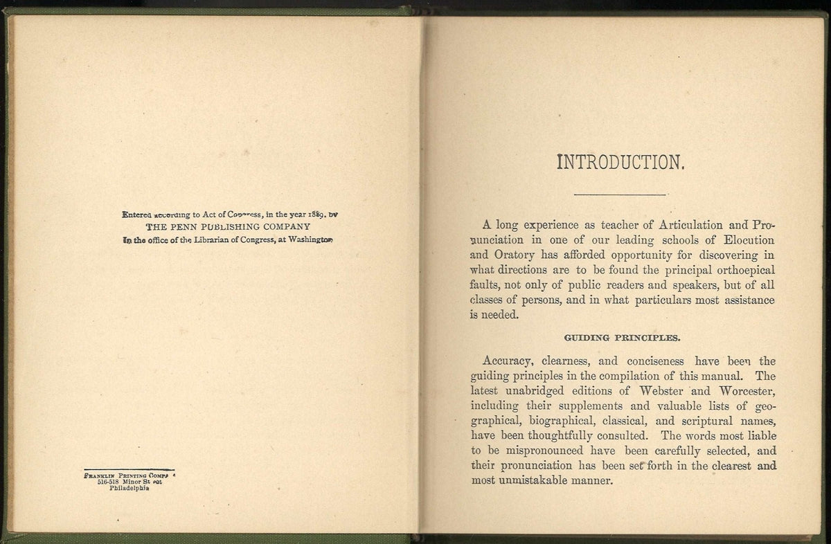 Hand-Book of Pronounciation and Phonetic Analysis by John H. Bechtel My Store