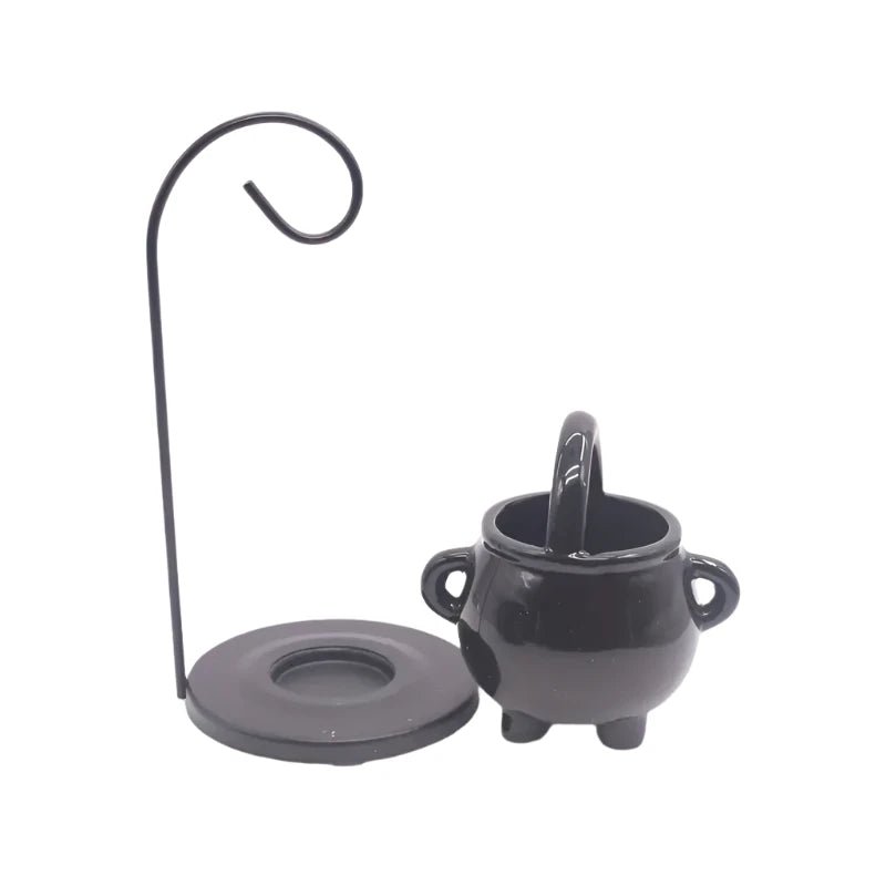 Hanging Cauldron Wax/Oil Melter Paisley