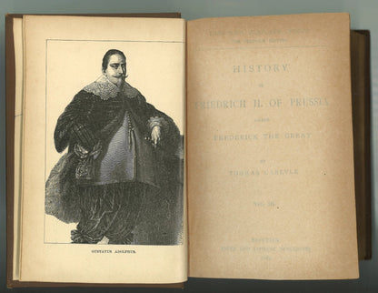 History of Friedrich II of Prussia Called Frederick The Great Vol III Thomas Carlyle