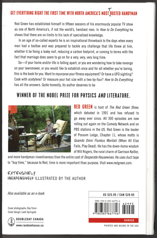 How To Do Everything From the Man Who Should Know: Red Green - The Bookstore