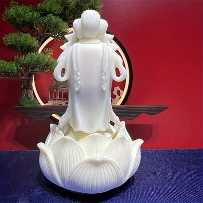 Ivory Fruit Guan Yin Statue - The Bookstore