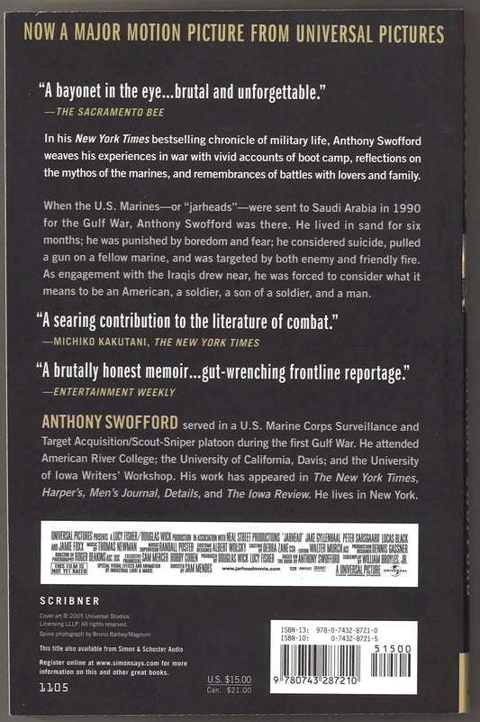 Jarhead : A Marine's Chronicle of the Gulf War and Other Battles - The Bookstore