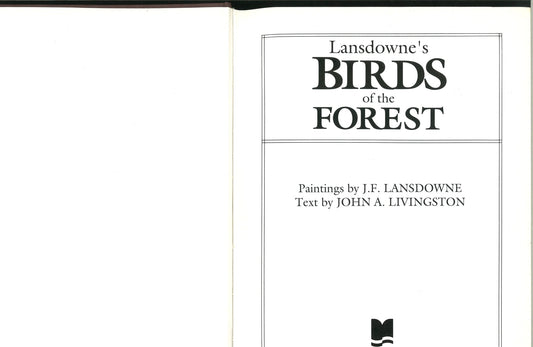 Lansdowne's Birds of The Forest My Store