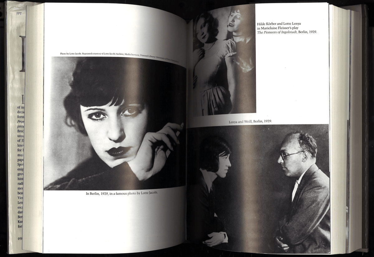 Lenya: a Life - The Bookstore