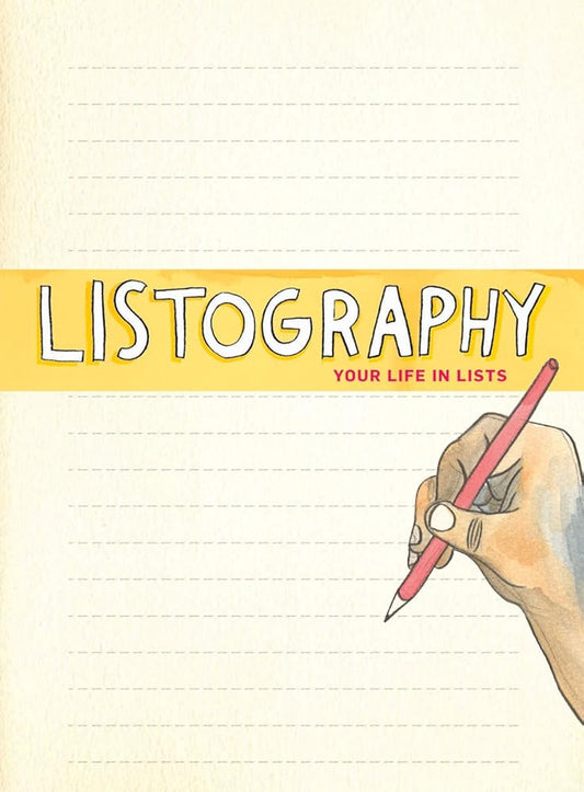 Listography: Your Life in Lists  Journal Lisa Nola