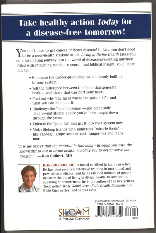 Living in Divine Health: It's Never Too Late to Get on the Road to Healthier Habits - The Bookstore