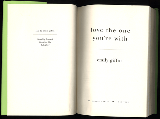 Love the One You're With - The Bookstore
