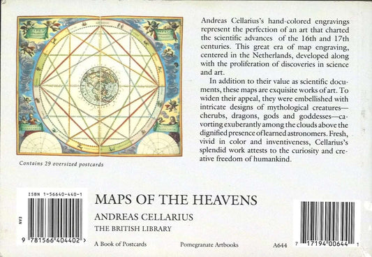 Maps Of The Heavens by Andreas Cellarius My Store