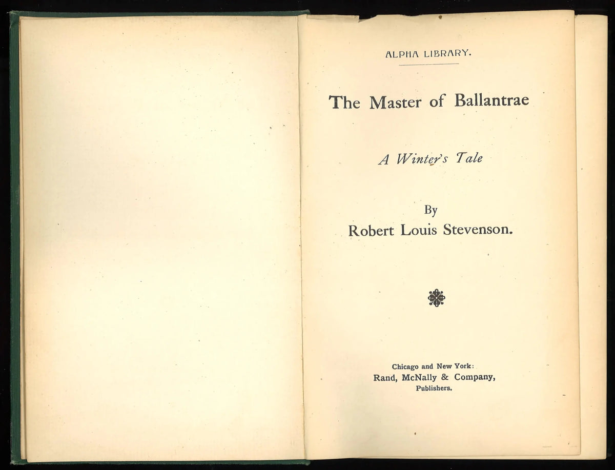 Master of Ballantrae - The Bookstore