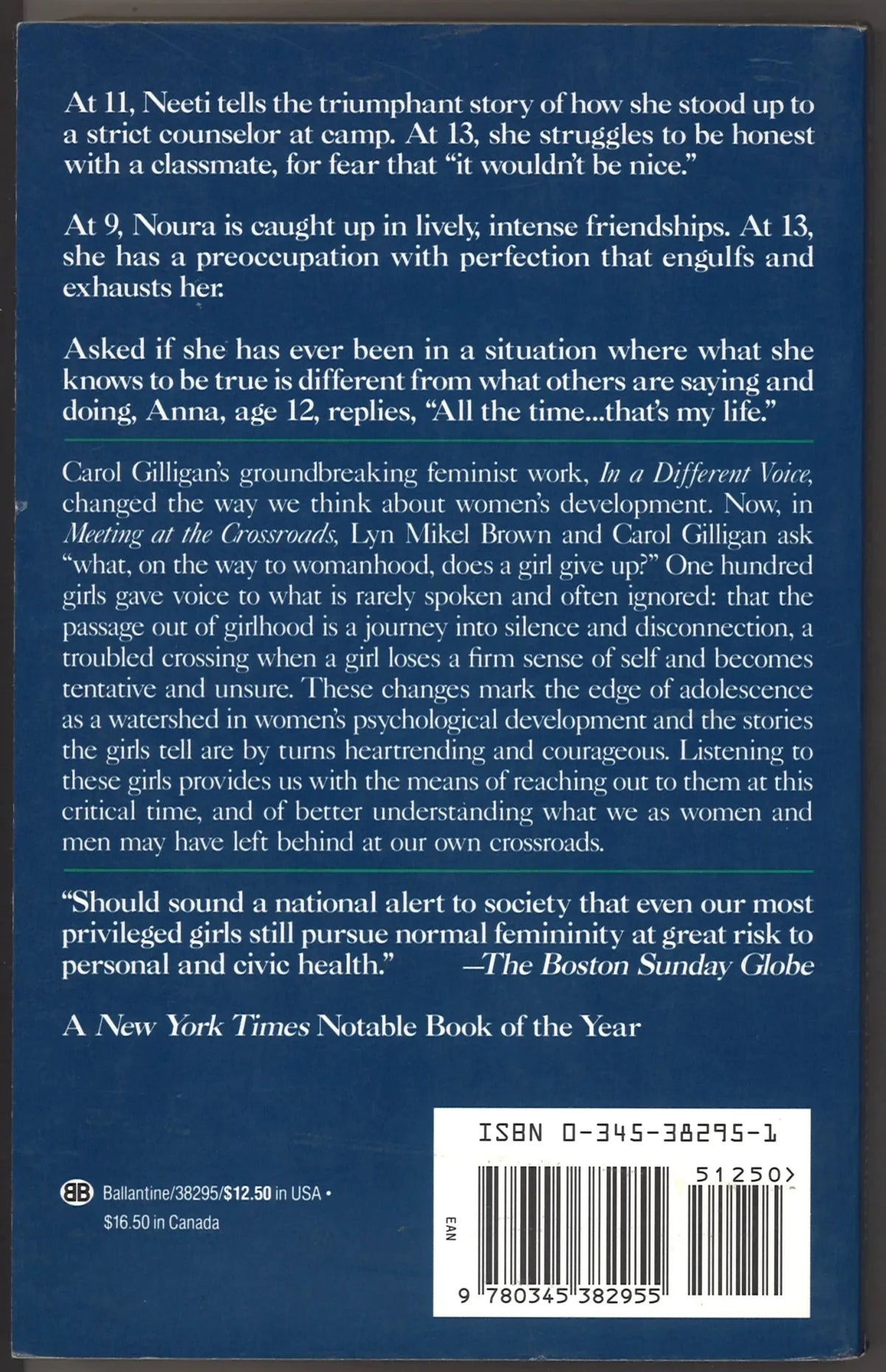 Meeting at the Crossroads: The Landmark Book About The Turning Points in Girls' and Women's Lives - The Bookstore