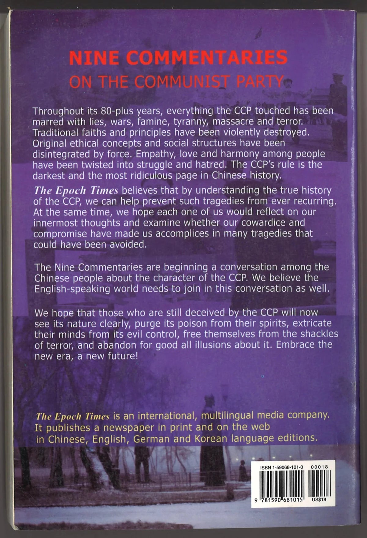 Nine Commentaries on the Communist Party - The Bookstore