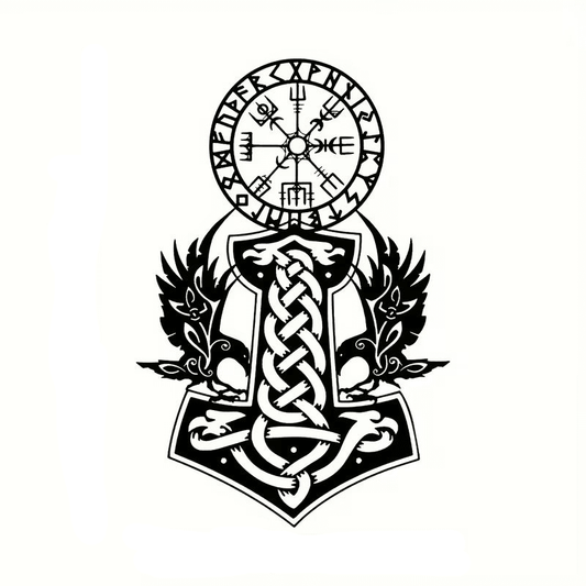 Nordic Crow Metal Wall Decor - The Bookstore