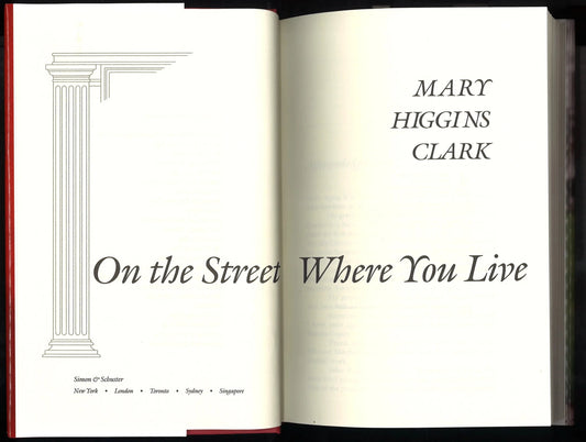 On the Street Where You Live: A Novel - The Bookstore