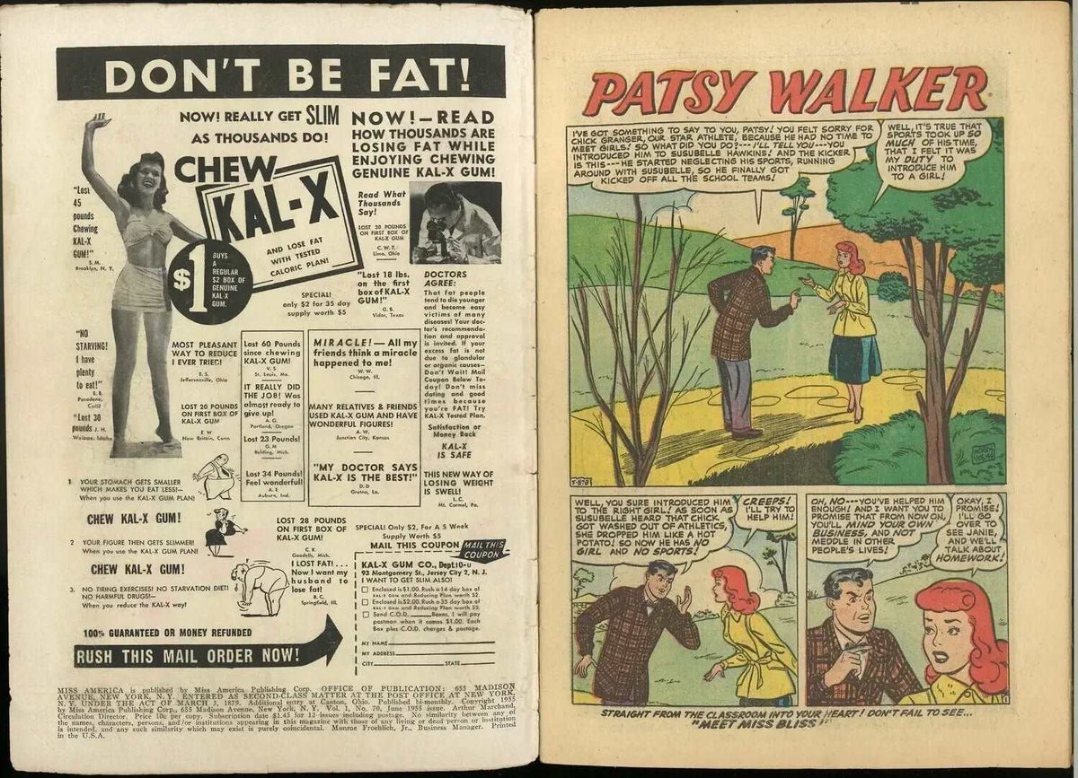 Patsy Walker in...Miss America  No. 70 My Store