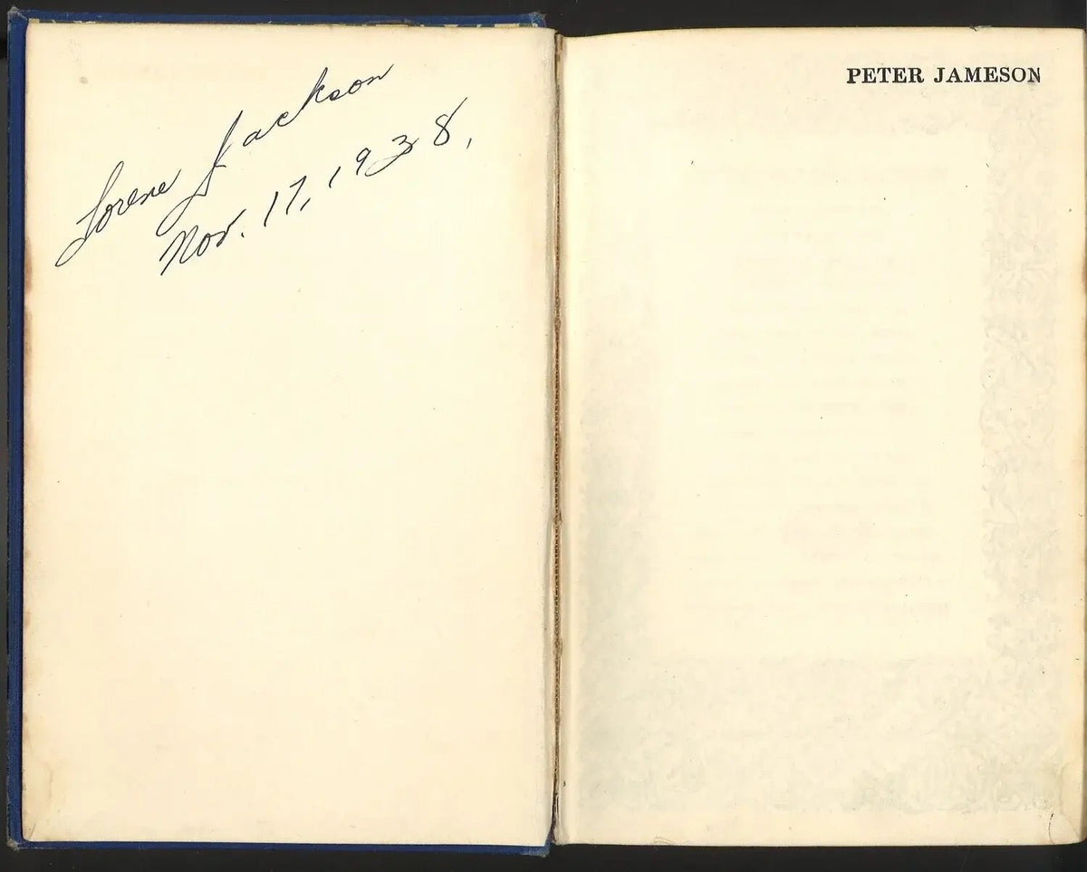 Peter Jameson by Gilbert Frankau My Store
