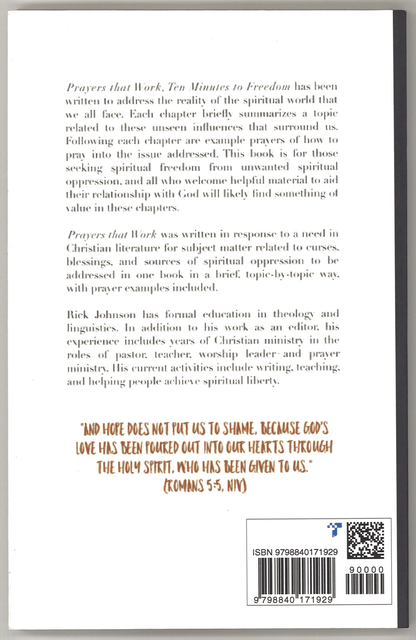 Prayers that Work: Ten Minutes to Freedom - The Bookstore