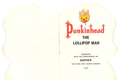 Punkinhead The Lollipop Man Charles Thorson, Eaton's of Canada