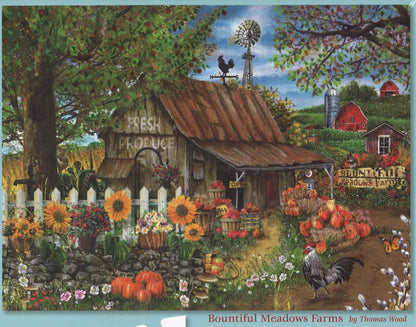 Puzzle: Bountiful Meadows Farms - Thomas Wood (300pcs) - The Bookstore