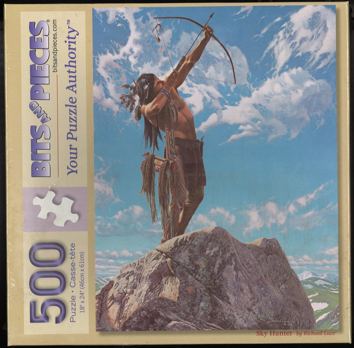 Puzzle: Sky Hunter - Richard Luce (500pcs) - The Bookstore