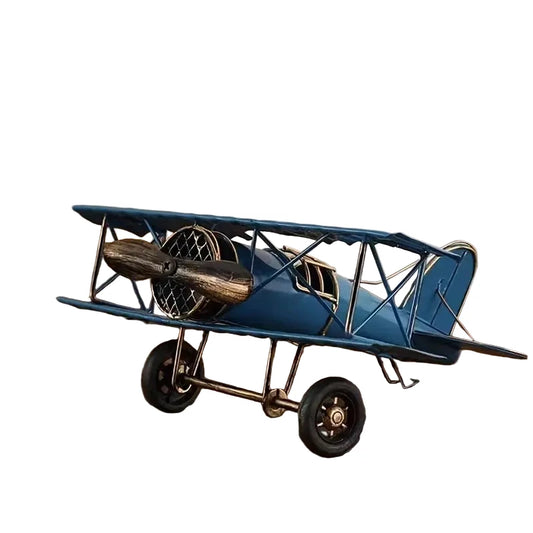 Retro Iron Aircraft Model - A Timeless Piece of Creative Home and Office Decor TaoWang