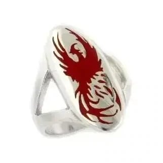 Rising Phoenix Sterling Silver Ring --Size 7 My Store