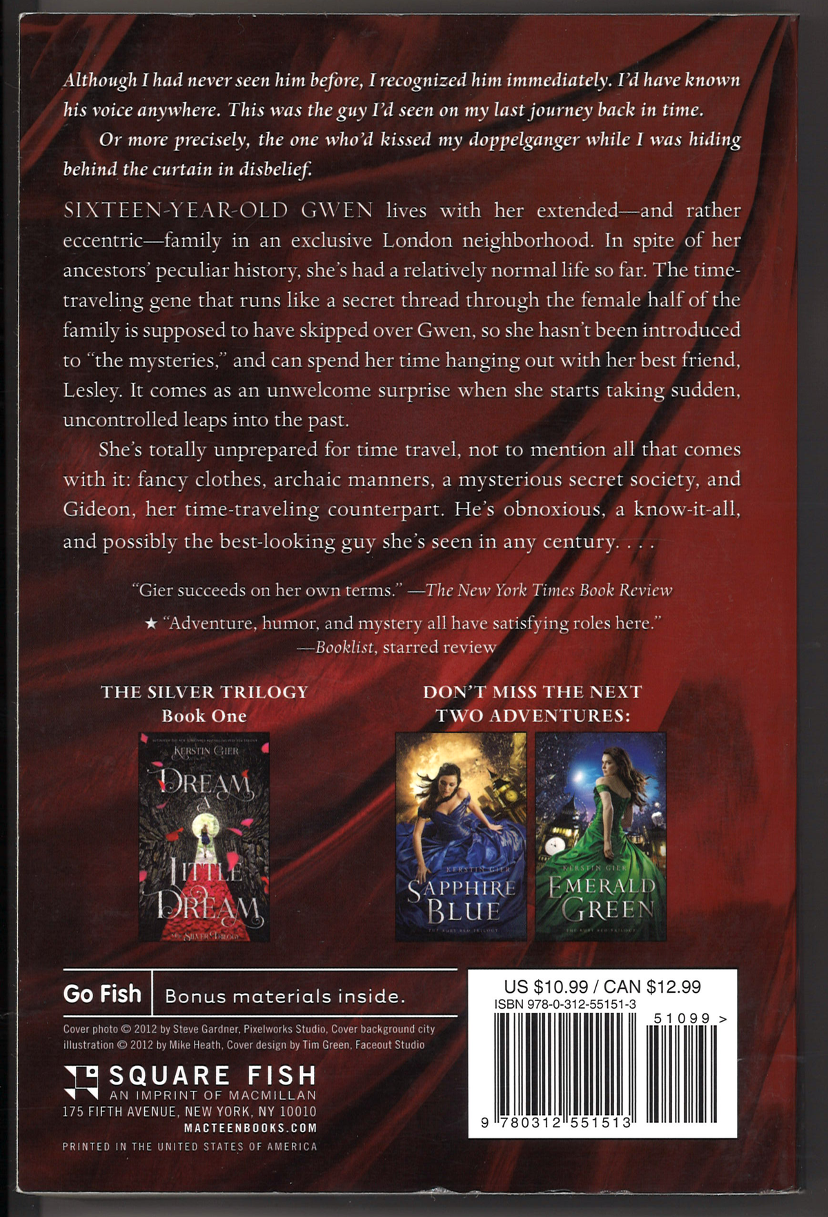 Ruby Red (The Ruby Red Trilogy, 1)