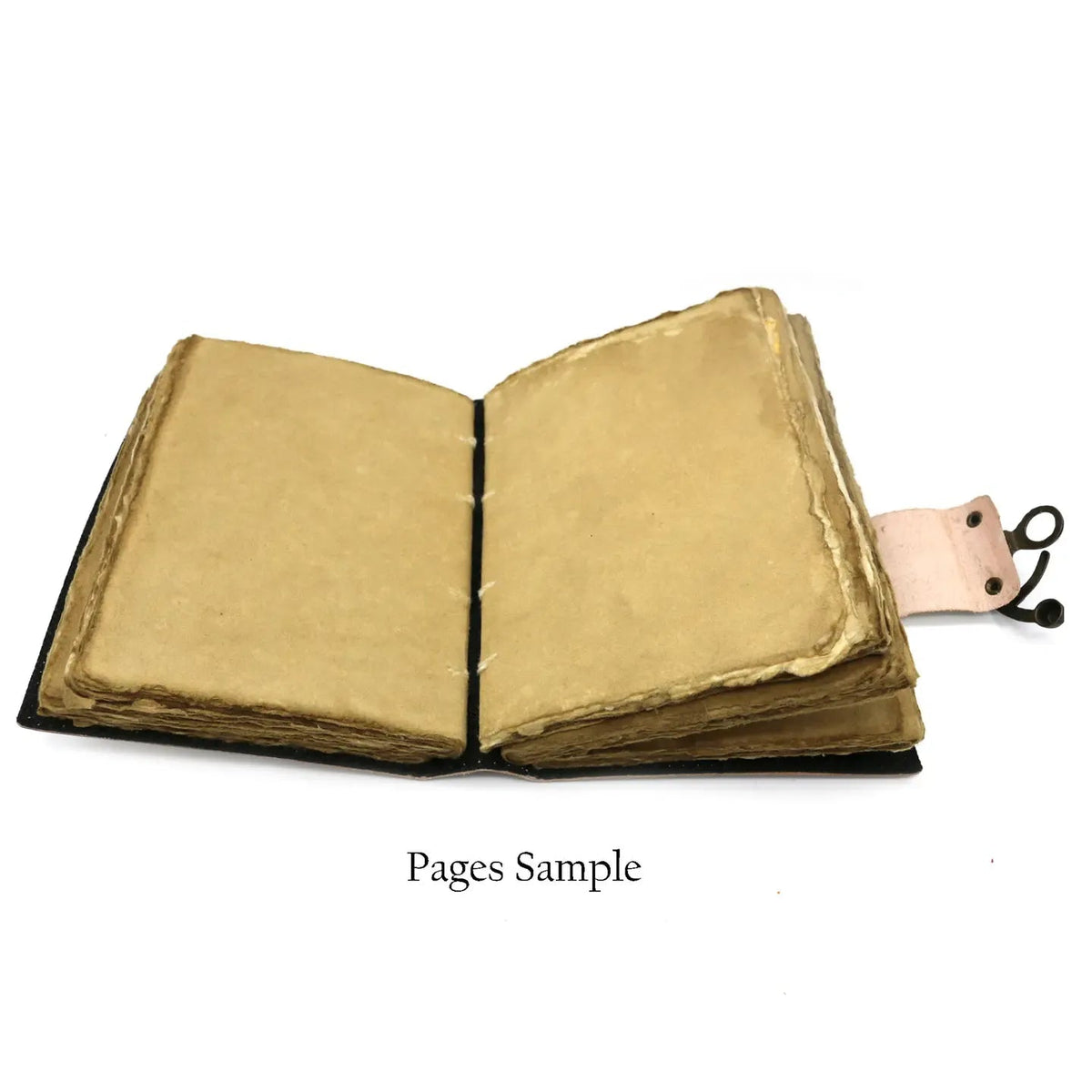 Sacred Cross Leather 5x7 Blank Journal Spell Book The Bookstore 1