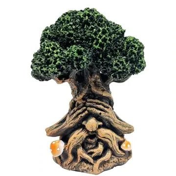 See No Evil Green Man Tree  - Home Decor The Bookstore 1