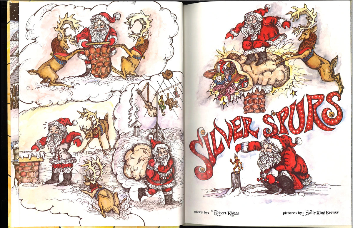 Silver Spurs: Santa's Smallest, Brightest Elf - Record Story Book (No Record) - The Bookstore