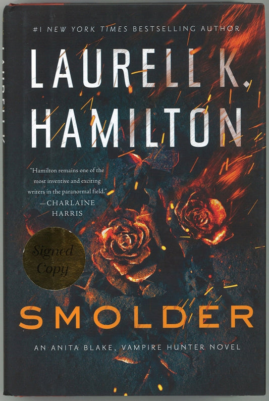 Smolder (Anita Blake, Vampire Hunter novel) (Signed) Laurell K. Hamilton
