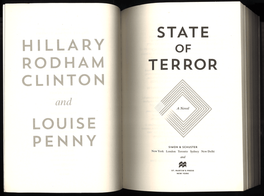 State of Terror: A Novel - The Bookstore