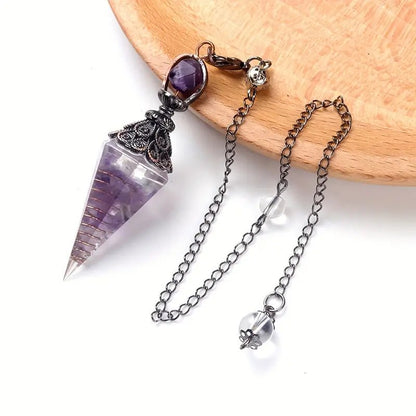Stone Bead Orgonite Pendulums - The Bookstore