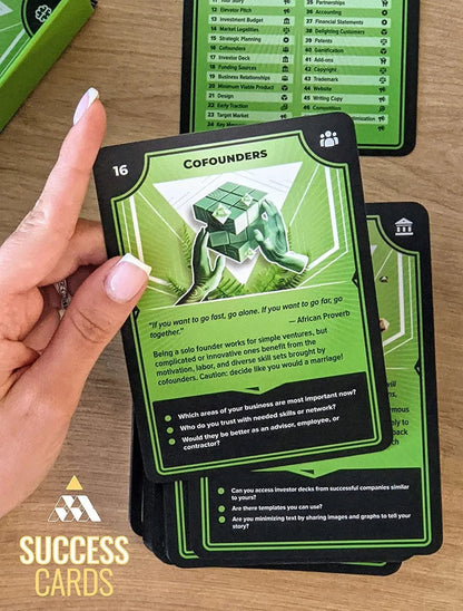 Success Cards: 101 Prompts to Plan, Manage, and Grow Your Business John Uke